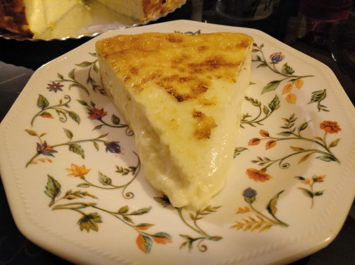 tarta de queso cremosa
